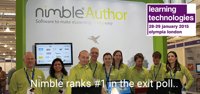 Nimble triumphs at Learning Technologies 2015