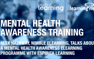 Nimble Elearning Hosts Mental Health Awareness in the Workplace Seminar and Exhibits at World of Learning 2018