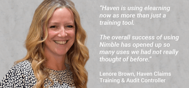 Nimble Elearning and Haven Claims partner at the Call & Contact Centre Expo