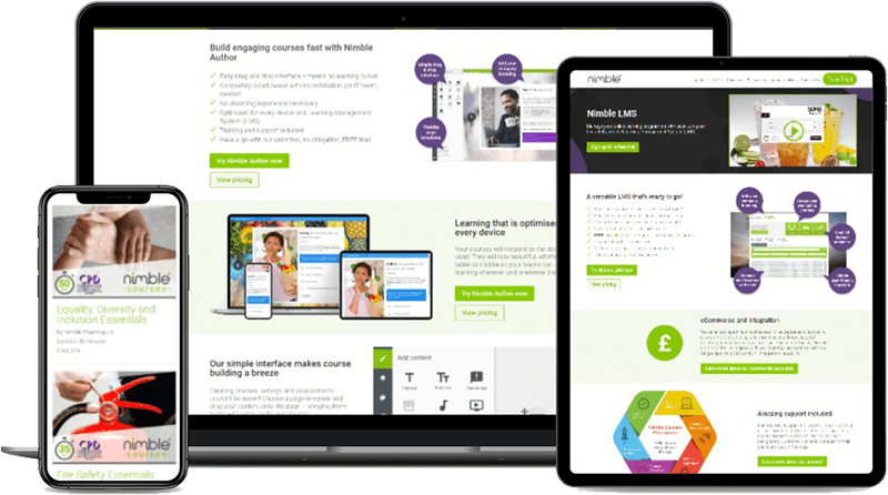 Nimble Nimble Author LMS