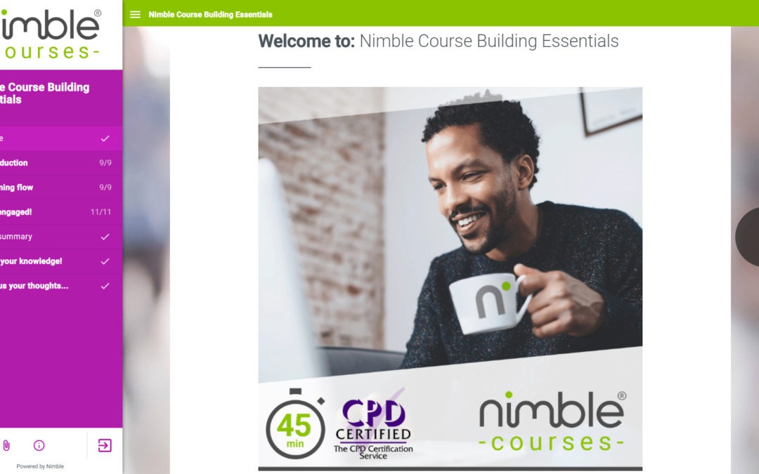 Nimble Course Building Essentials