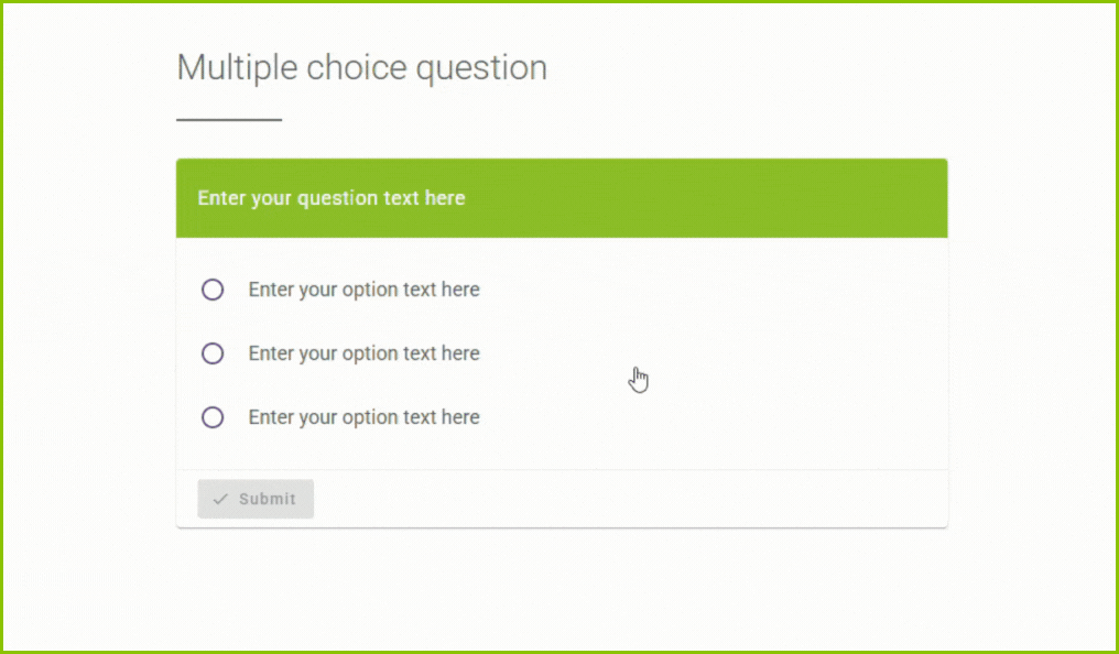 multiple-choice-question-outline 7 steps infographic